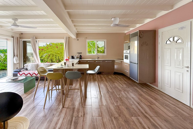 location villa le Lamentin Martinique salon central